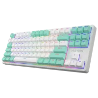 Tastatură Hator Rockfall 2 Mecha Signature Edition Cu fir/ White photo 2