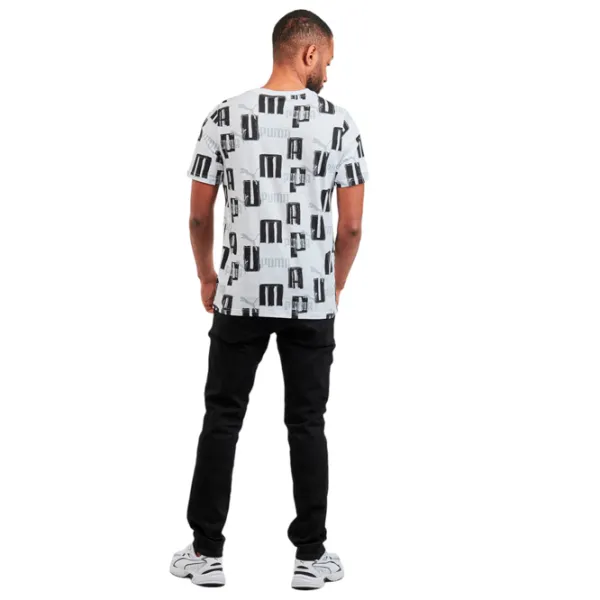 Tricou pentru băieți Puma Ess+ Logo Lab Aop Tee B 176/ White photo 4 Tricou pentru băieți Puma Ess+ Logo Lab Aop Tee B 176/ White photo 4