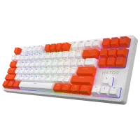 Tastatură Hator Rockfall 2 Mecha Signature Edition Cu fir/ White photo 2