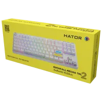Клавиатура Hator Rockfall 2 Mecha TKL Authentic Edition Проводная/ Белый photo 6