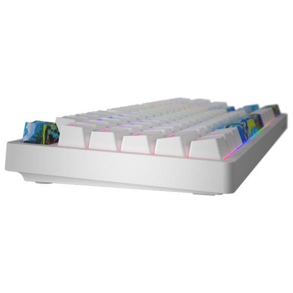 Tastatură Hator Rockfall 2 Mecha TKL Authentic Edition Cu fir/ White photo 4