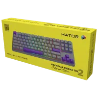 Клавиатура Hator Rockfall 2 Mecha TKL Authentic Edition Проводная/ Титан photo 6