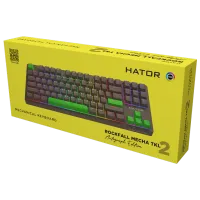 Клавиатура Hator Rockfall 2 Mecha TKL Authentic Edition Проводная/ Коричневый photo 6