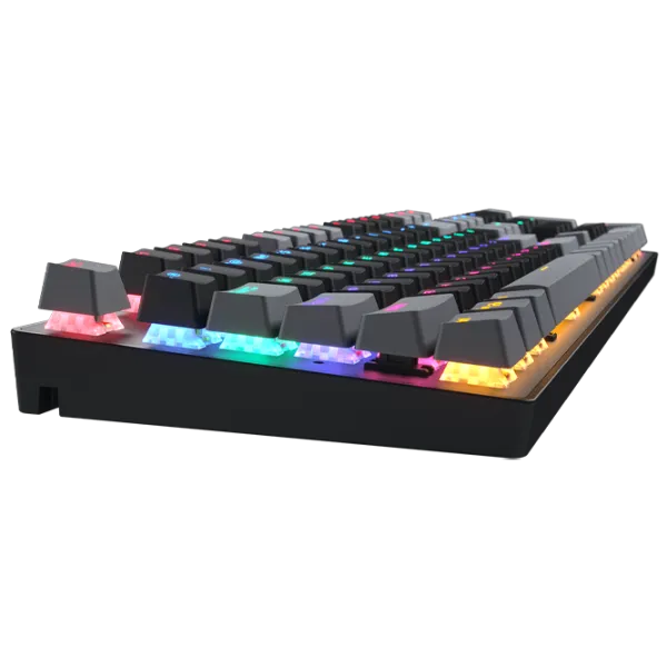 Tastatură Hator Starfall Rainbow Origin Red Cu fir/ Black photo 4