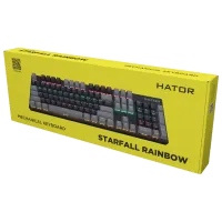 Клавиатура Hator Starfall Rainbow Origin Red Проводная/ Черный photo 6