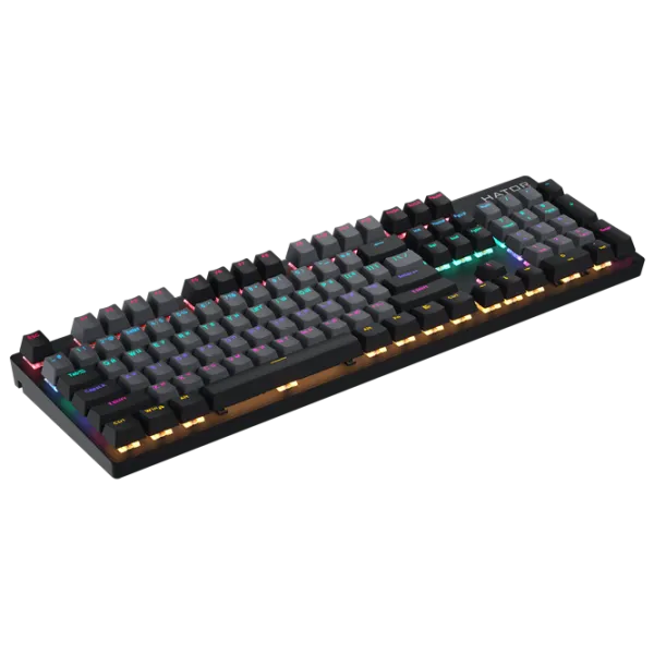 Tastatură Hator Starfall Rainbow Origin Red Cu fir/ Black photo 3