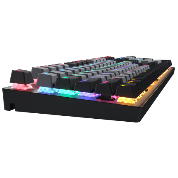 Tastatură Hator Starfall Rainbow Origin Red Cu fir/ Black photo 4
