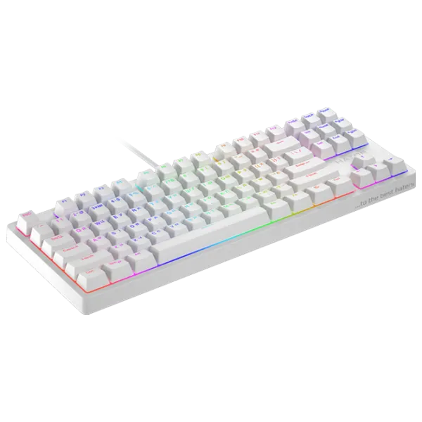 Tastatură Hator Rockfall 2 Optica TKL Cu fir/ White photo 3