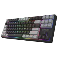 Tastatură Hator Rockfall 2 Mecha Signature Edition Cu fir/ Black photo 2