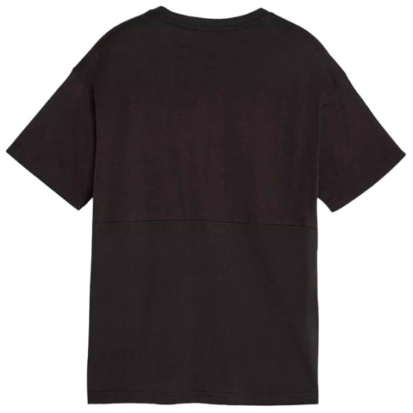 Tricou pentru băieți Puma Power Colorblock Tee B 128/ Black photo 2