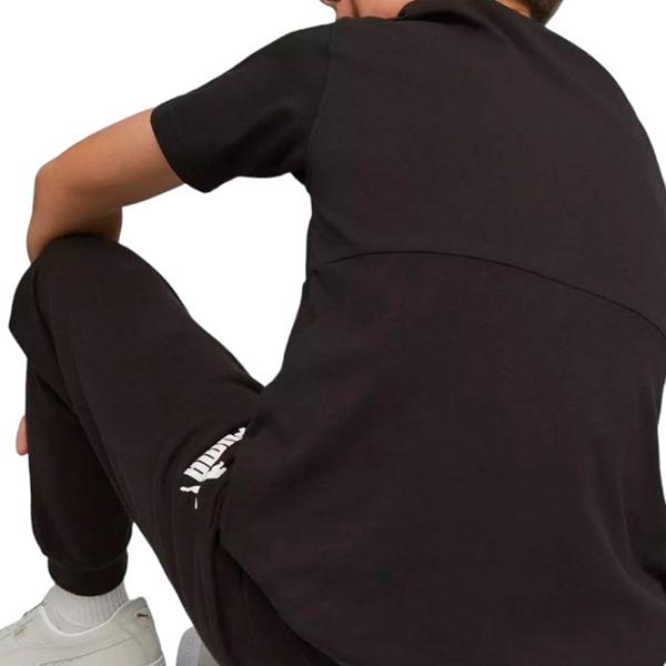 Tricou pentru băieți Puma Power Colorblock Tee B 128/ Black photo 5