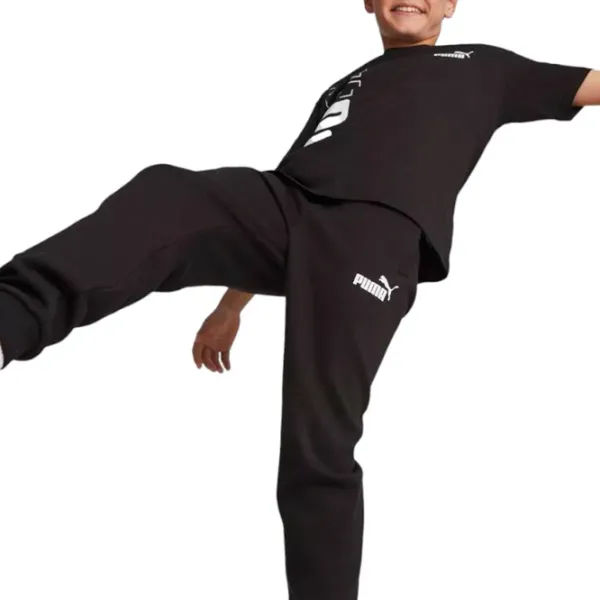 Футболка для мальчиков Puma Power Colorblock Tee B 152/ Черный photo 4