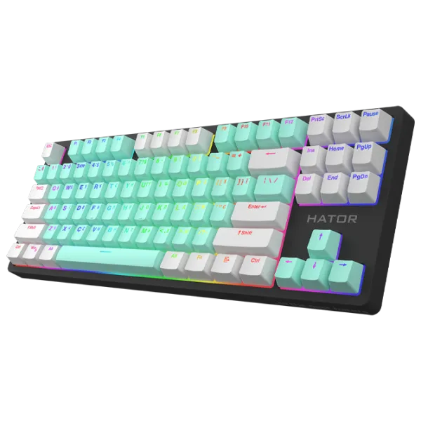 Tastatură Hator Rockfall 2 Mecha Signature Edition Cu fir/ Black photo 2