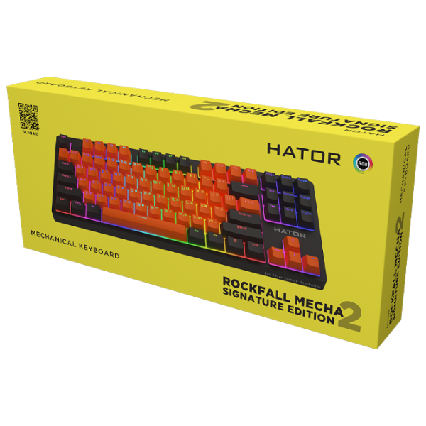 Клавиатура Hator Rockfall 2 Mecha Signature Edition Проводная/ Черный photo 6