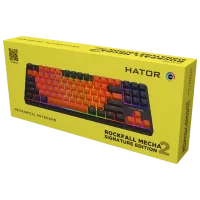Tastatură Hator Rockfall 2 Mecha Signature Edition Cu fir/ Black photo 6