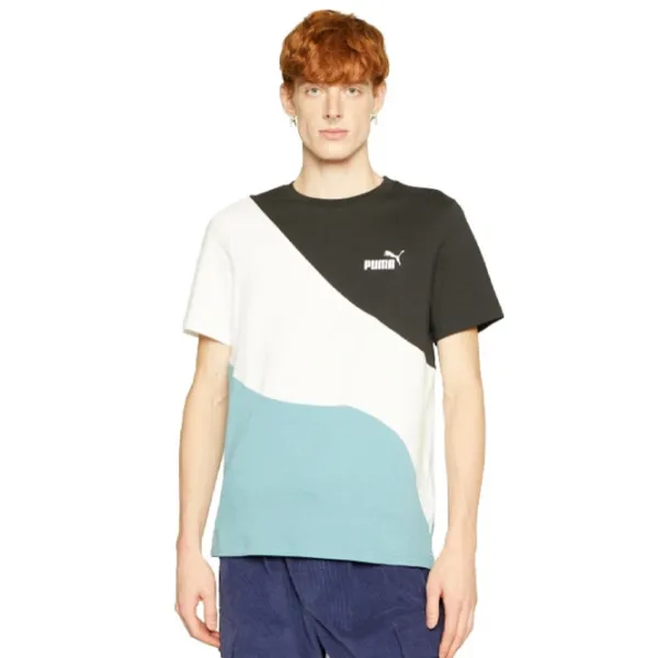 Футболка для мальчиков Puma Power Cat Tee B Bold 164 / Синий photo 2