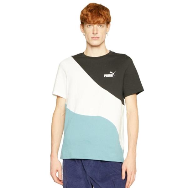 Футболка для мальчиков Puma Power Cat Tee B Bold 164 / Синий photo 2