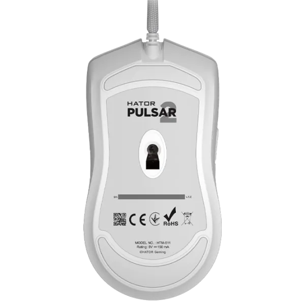 Мышь Hator Pulsar 2 USB/ Белый photo 5