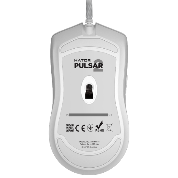 Мышь Hator Pulsar 2 USB/ Белый photo 5