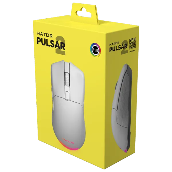 Мышь Hator Pulsar 2 USB/ Белый photo 6