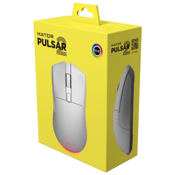 Мышь Hator Pulsar 2 USB/ Белый photo 6