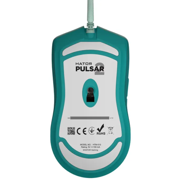 Мышь Hator Pulsar 2 USB/ Мятный photo 4
