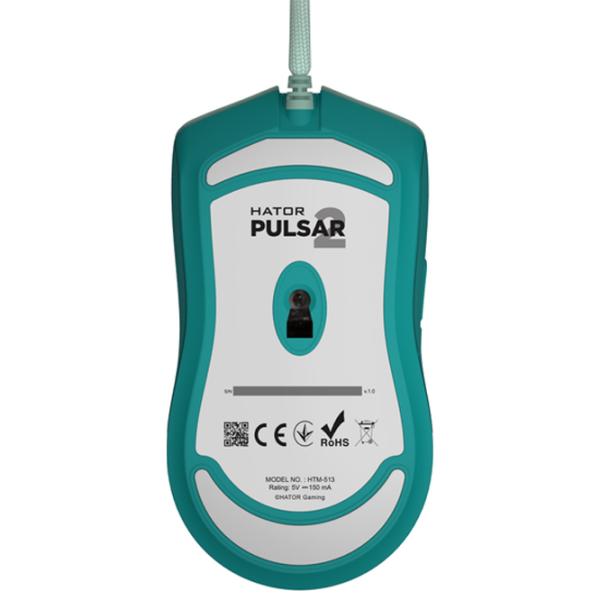 Мышь Hator Pulsar 2 USB/ Мятный photo 4