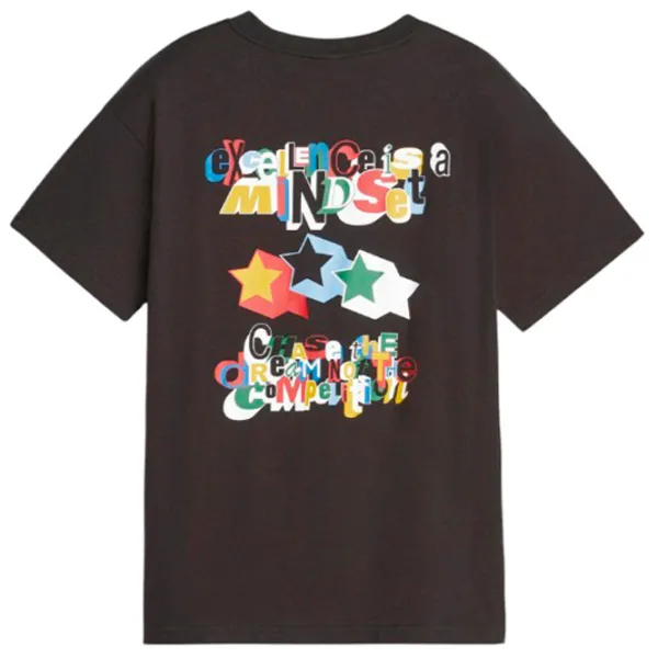 Футболка для мальчиков Puma Basketball Trash Talk Tee 164/ Черный photo 2