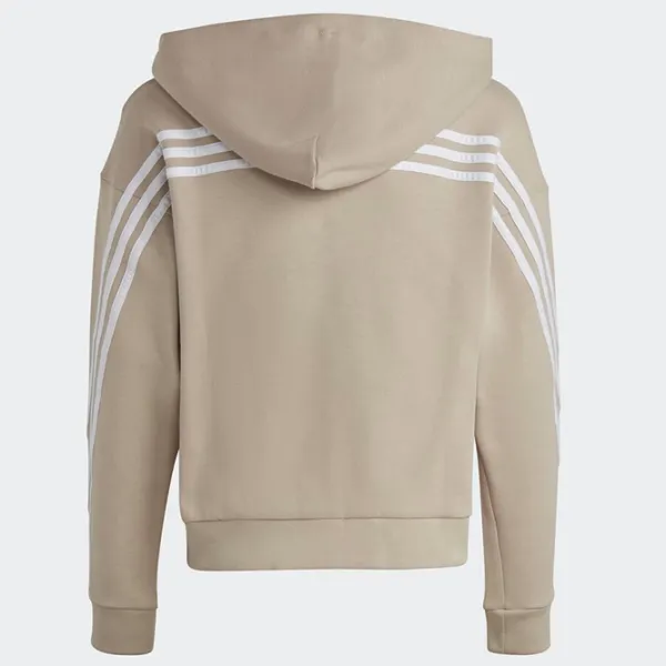 Hanorac pentru fetiţe Adidas G Fi 3S Fz 128/ Beige photo 2 Hanorac pentru fetiţe Adidas G Fi 3S Fz 128/ Beige photo 2