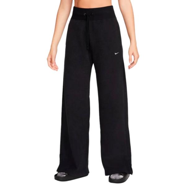 Pantaloni sportivi pentru femei Nike W Nsw Phnx Plsh Hr Pant Wide L/ Black photo 2