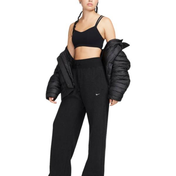 Pantaloni sportivi pentru femei Nike W Nsw Phnx Plsh Hr Pant Wide XL/ Black photo 3
