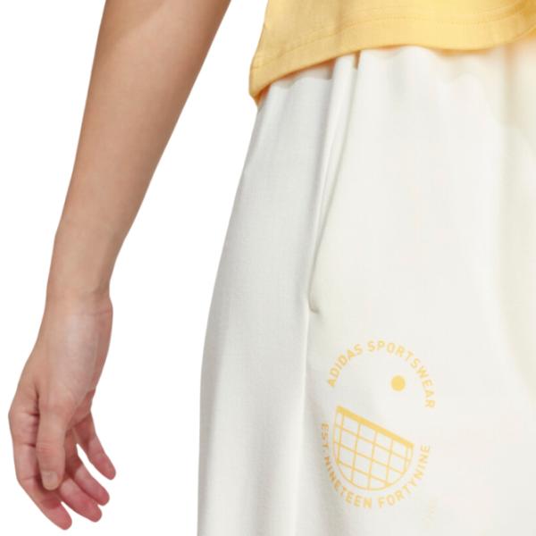 Pantaloni sportivi pentru femei Adidas W Res Pt off L/ White photo 5