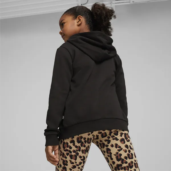 Толстовка для девочек Puma Ess+ Animal Full-Zip Tr G 176/ Черный photo 2