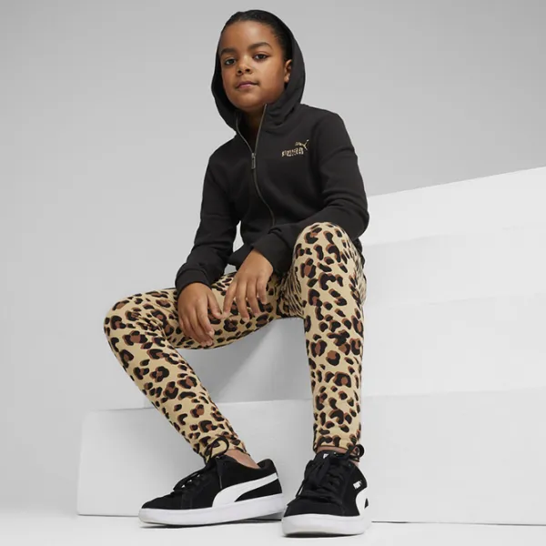 Толстовка для девочек Puma Ess+ Animal Full-Zip Tr G 176/ Черный photo 3