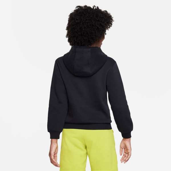 Hanorac pentru fetiţe Nike K Nsw Club Flc Hd Fz Ls Hbr M/ Black photo 3