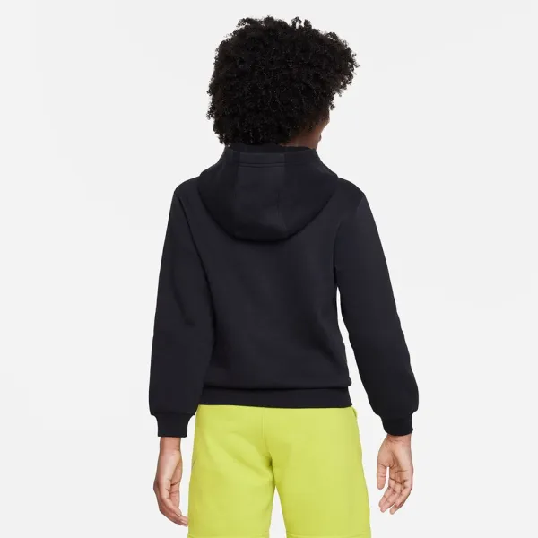 Hanorac pentru fetiţe Nike K Nsw Club Flc Hd Fz Ls Hbr XL/ Black photo 2 Hanorac pentru fetiţe Nike K Nsw Club Flc Hd Fz Ls Hbr XL/ Black photo 2