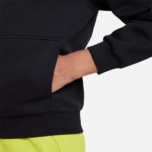 Толстовка для девочек Nike K Nsw Club Flc Hd Fz Ls Hbr XS/ Черный photo 5 Толстовка для девочек Nike K Nsw Club Flc Hd Fz Ls Hbr XS/ Черный photo 5