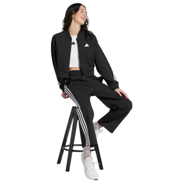 Pantaloni sportivi pentru femei Adidas W Fi 3S Oh Pt M/ Black photo 4