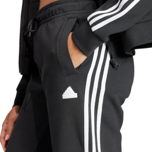 Pantaloni sportivi pentru femei Adidas W Fi 3S Reg Pt L/ Black photo 5