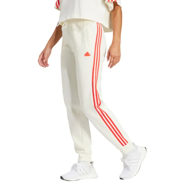 Спортивные брюки для женщин Adidas W Fi 3S Reg Pt L/ Бежевый photo 3