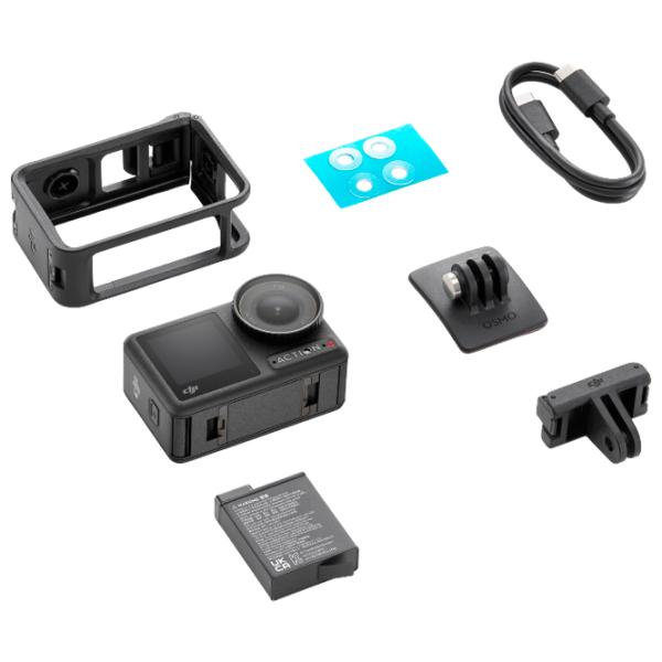 Cameră action DJI Osmo Action 4 Adventure Combo 12 MP / 1770 mAh / Black photo 4