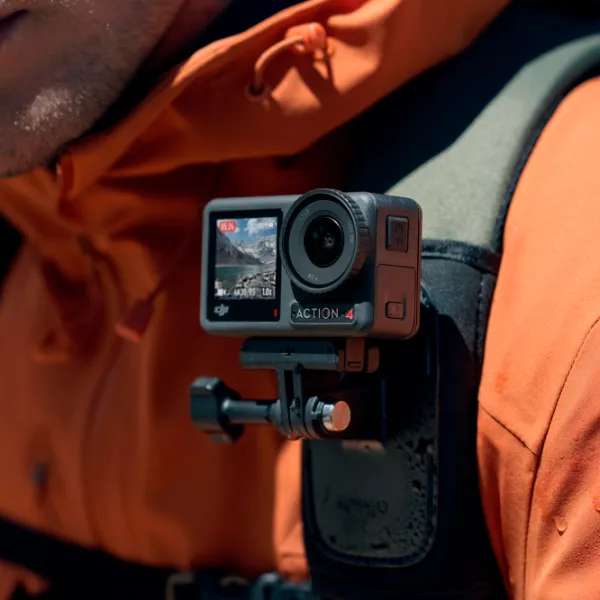 Cameră action DJI Osmo Action 4 Adventure Combo 12 MP / 1770 mAh / Black photo 6