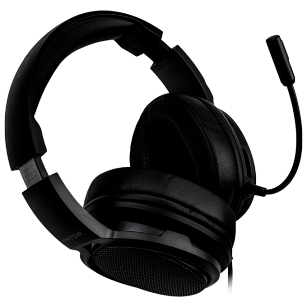 Căști Hator Hellraizer Black Cu fir/ Gaming photo 2