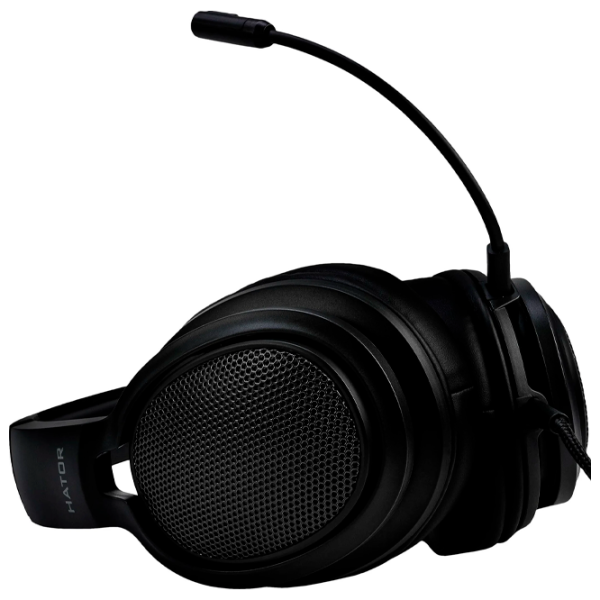 Căști Hator Hellraizer Black Cu fir/ Gaming photo 4