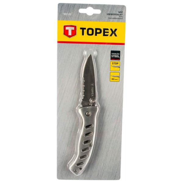 Cuțit Topex 98Z105 pentru uz zilnic/ Oțel inoxidabil photo 5
