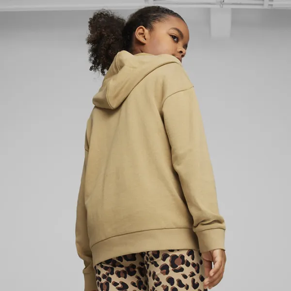 Толстовка для девочек Puma Ess+ Animal Hoodie Tr G Prairie Tan 176/ Бежевый photo 2