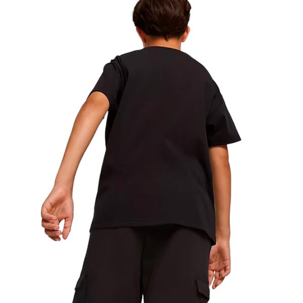 Tricou pentru băieți Puma Classics Ftr Baller Logo Tee B 164 / Black photo 3