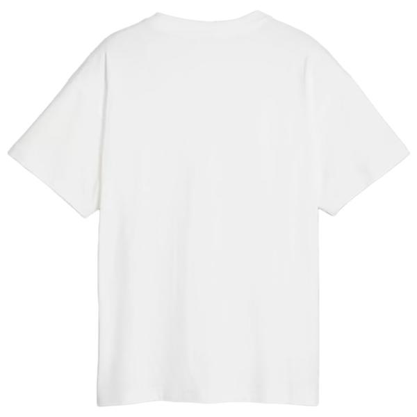 Tricou pentru băieți Puma Classics Ftr Baller Logo Tee B 128 / White photo 2