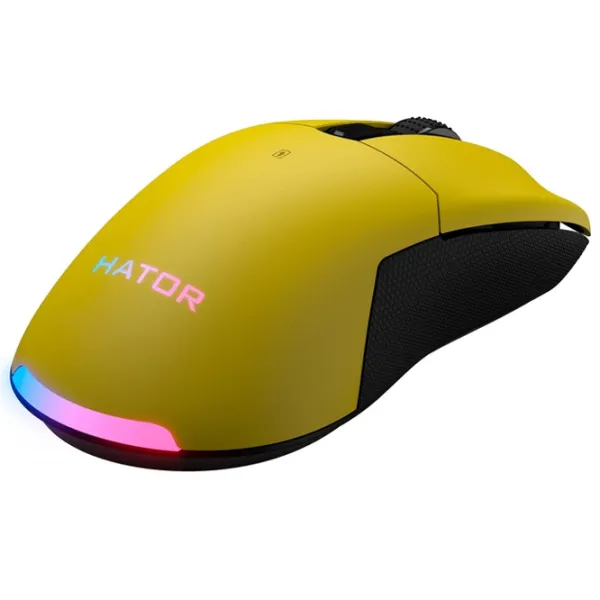 Мышь Hator Pulsar 2 PRO Wireless USB/ Желтый photo 3
