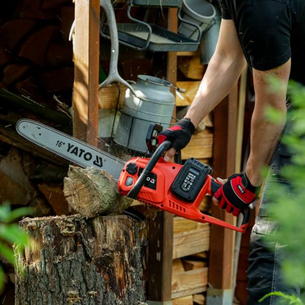Fierăstrău cu lanţ Yato YT-828131 cu acumulator/ Red photo 7